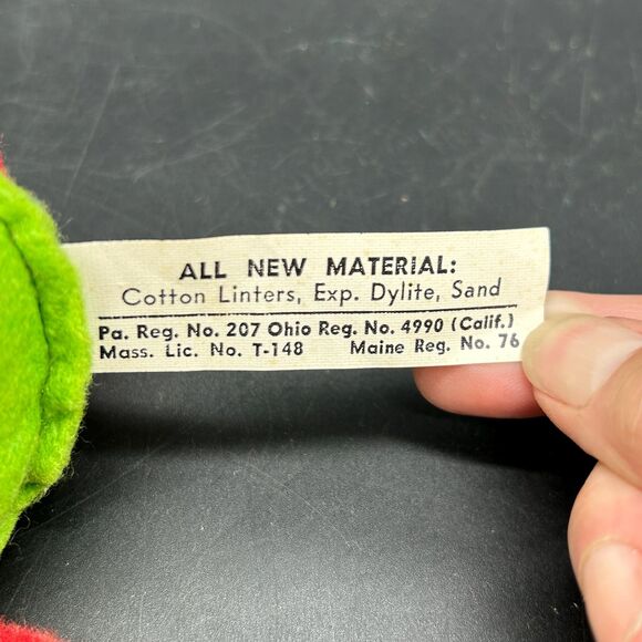 Frog Plushie Stuffed Animal Bean Bag (B) - Picture 6 of 6